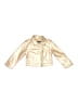 Limited Too 100% Polyurethane Metallic Gold Jacket Size 2T - photo 1
