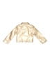 Limited Too 100% Polyurethane Metallic Gold Jacket Size 2T - photo 2