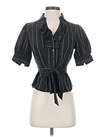 Petite Sophisticate Short Sleeve Blouse (view 1)