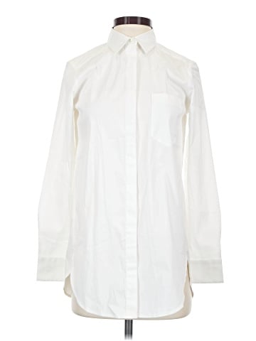 Ann Taylor Long Sleeve Button-Down Shirt (view 1)