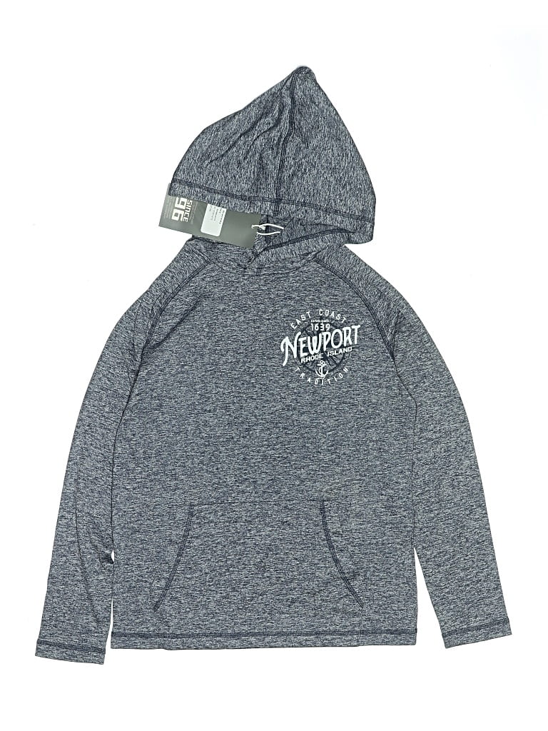 Pre-owned Garb Kids' Long Sleeve T-shirt In Gray