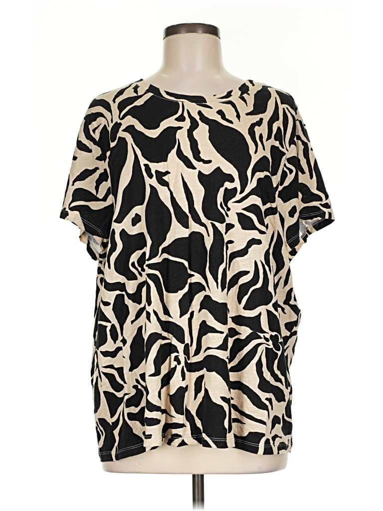 Pre-owned Sanctuary Short Sleeve T-shirt In Gold