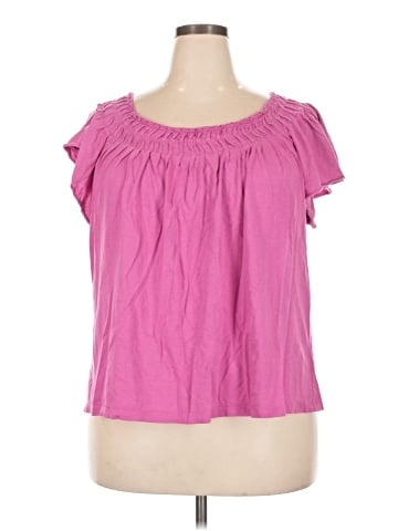 Elle Short Sleeve Blouse (view 1)