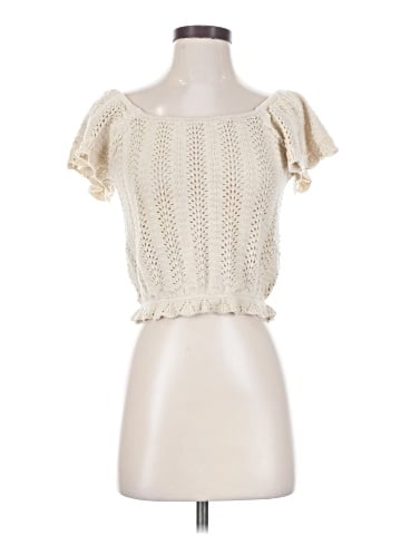 Hem & Thread Short Sleeve Top (view 1)