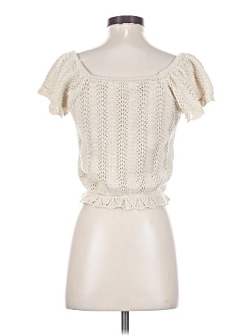 Hem & Thread Short Sleeve Top (view 2)
