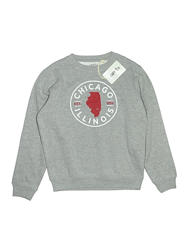 Pre-owned Garb Kids' Sweatshirt In Gray