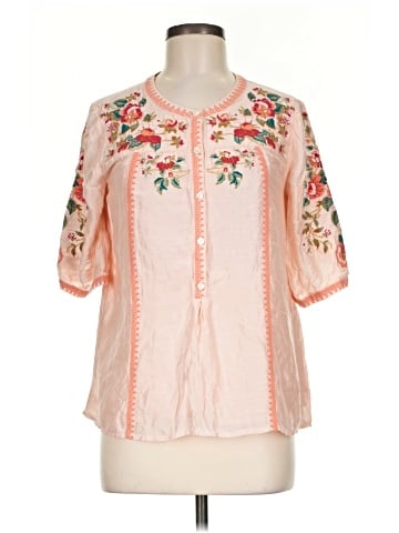 Sundance 3/4 Sleeve Blouse (view 1)