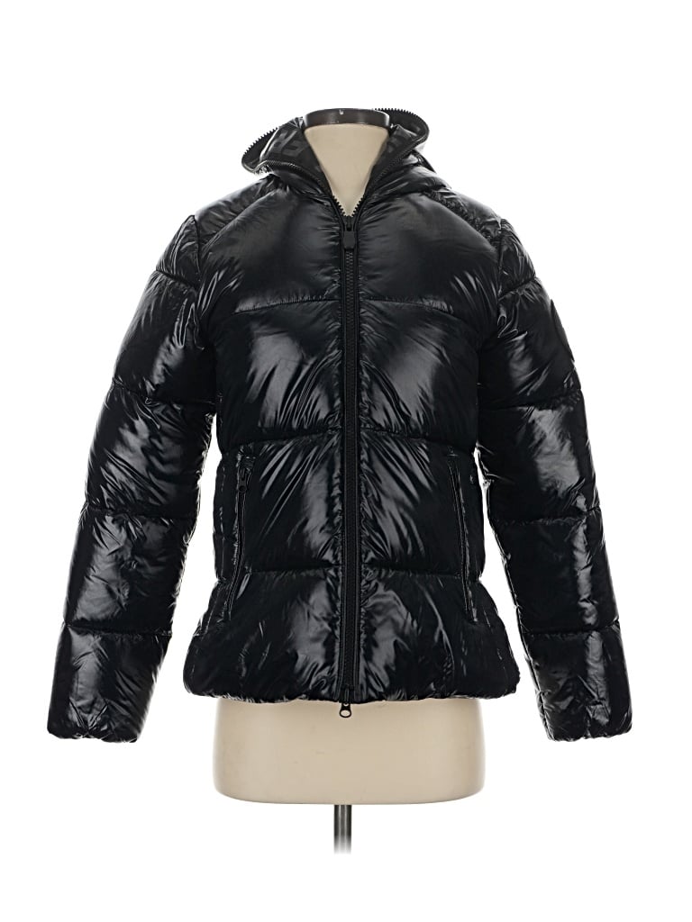 Pre-owned Save The Duck Coat In Black