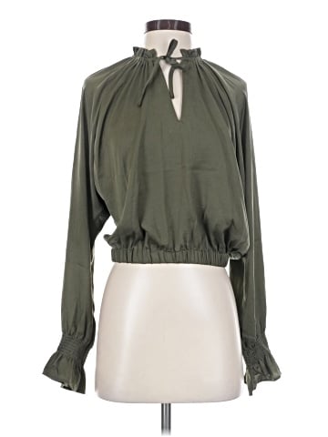 DKNY Jeans Long Sleeve Blouse (view 1)