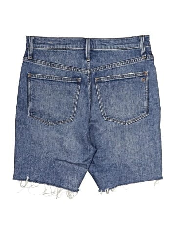 Madewell High-Rise Mid-Length Denim Shorts in Gosford Wash (view 2)