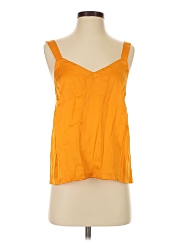 Floreat Sleeveless Silk Top (view 1)