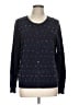 Talbots Outlet Polka Dots Blue Cardigan Size L (estimated) - photo 1