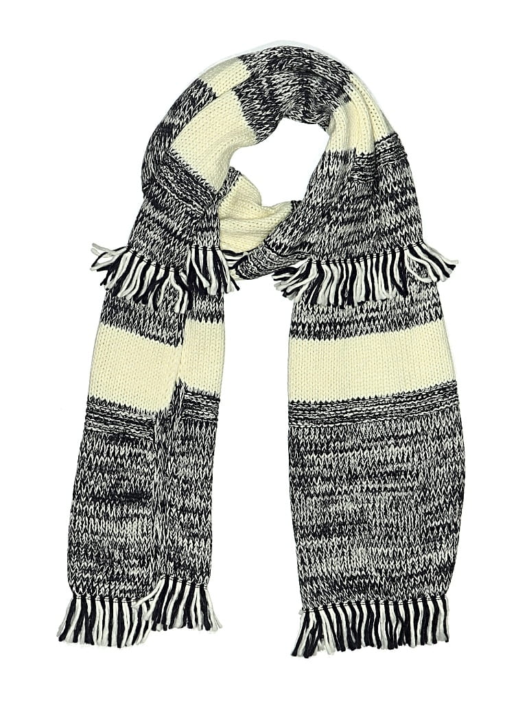 Pre-owned Ann Taylor Loft Scarf In Ivory