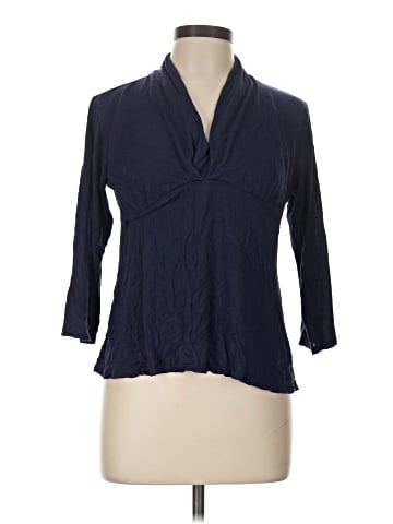 Lauren by Ralph Lauren 3/4 Sleeve T-Shirt (view 1)