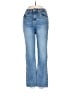 7 For All Mankind Hearts Blue Jeans Size 24 waist - photo 1