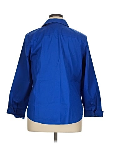 Chico's 3/4 Sleeve Button-Down Shirt (view 2)