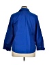 Chico's 100% Cotton Blue 3/4 Sleeve Button-Down Shirt Size XL (3) - photo 2