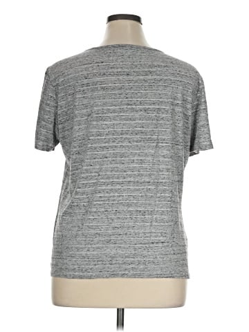 Christopher & Banks Short Sleeve T-Shirt (view 2)