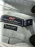 Vineyard Vines 100% Cotton Chevron-herringbone Blue Long Sleeve Button-Down Shirt Size 7 - photo 3