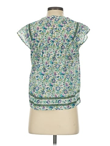 Elie Tahari Short Sleeve Blouse (view 2)