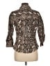 Boston Proper Animal Print Gold Jacket Size M - photo 2