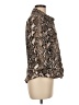 Boston Proper Animal Print Gold Jacket Size M - photo 4