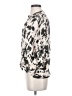 SOFIA Animal Print Silver 3/4 Sleeve Blouse Size S (estimated) - photo 5