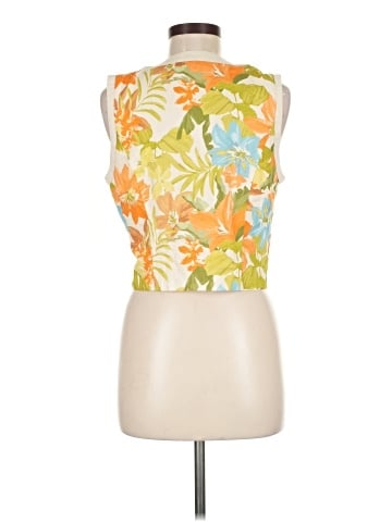 Aqua Sleeveless Blouse (view 2)