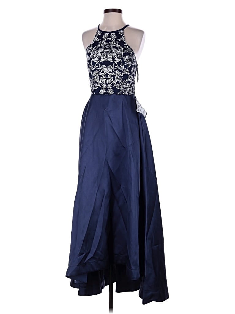 Speechless Cocktail Dress In Blue