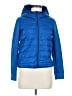 Theory 100% Polyester Solid Blue Snow Jacket Size 6 (estimated) - photo 1