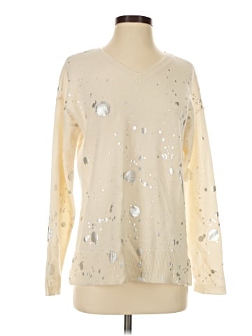 Pure Amici Cashmere Pullover Sweater (view 1)