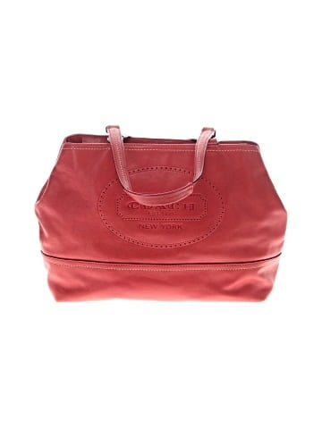 Coach Leather Tote (view 1)