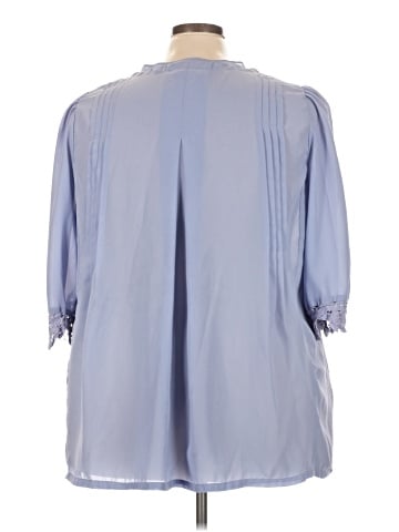 Denim 24/7 3/4 Sleeve Blouse (view 2)