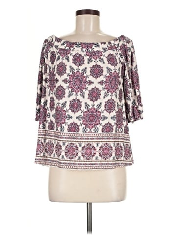 Loveappella 3/4 Sleeve Blouse (view 1)