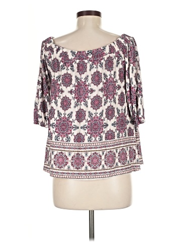 Loveappella 3/4 Sleeve Blouse (view 2)