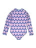 Hanna Andersson Hearts Blue Rash Guard Size 6 - 7 - photo 2