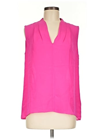 Elie Tahari Sleeveless Silk Top (view 1)