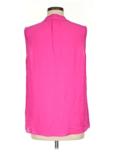 Elie Tahari Sleeveless Silk Top (view 2)
