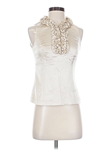 Etcetera Sleeveless Silk Top (view 1)