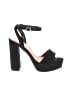 Top Moda Black Sandals Size 7 - photo 1