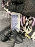 Peter Nygard 100% Polyester Animal Print Purple Long Sleeve Blouse Size XL - photo 8