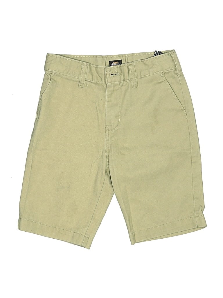 Pre-owned Dickies Kids' Khaki Shorts In Green