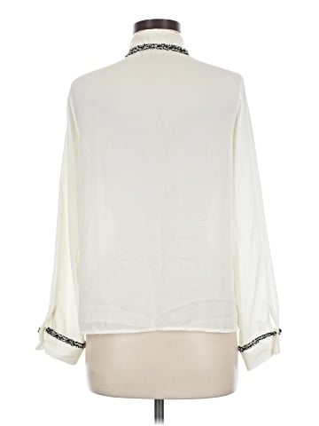 Zara Basic Long Sleeve Blouse (view 2)