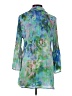 Sunny Leigh 100% Polyester Blue 3/4 Sleeve Blouse Size S - photo 2