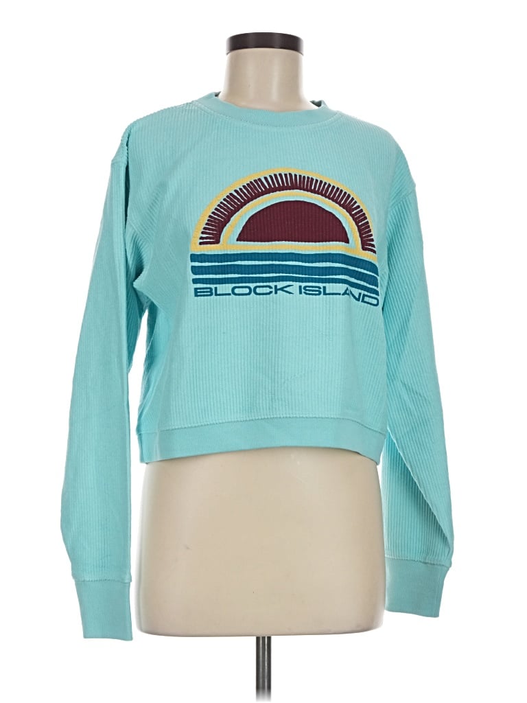Pre-owned League Sweatshirt In Teal