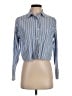 Everlane Stripes Blue Long Sleeve Button-Down Shirt Size XS - photo 1