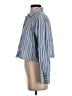 Everlane Stripes Blue Long Sleeve Button-Down Shirt Size XS - photo 5