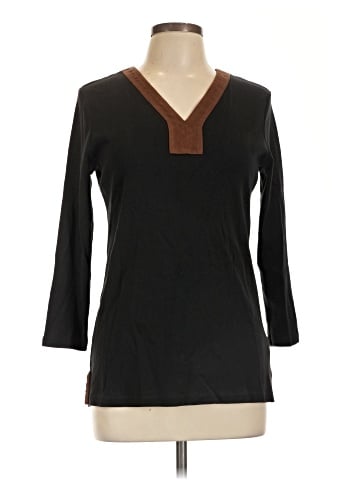Lauren by Ralph Lauren 3/4 Sleeve Top (view 1)