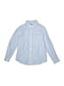 Vineyard Vines 100% Cotton Chevron-herringbone Blue Long Sleeve Button-Down Shirt Size 7 - photo 1