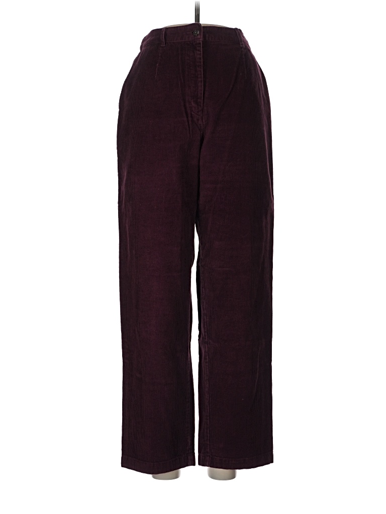 Pre-owned L.l.bean Casual Pants In Burgundy